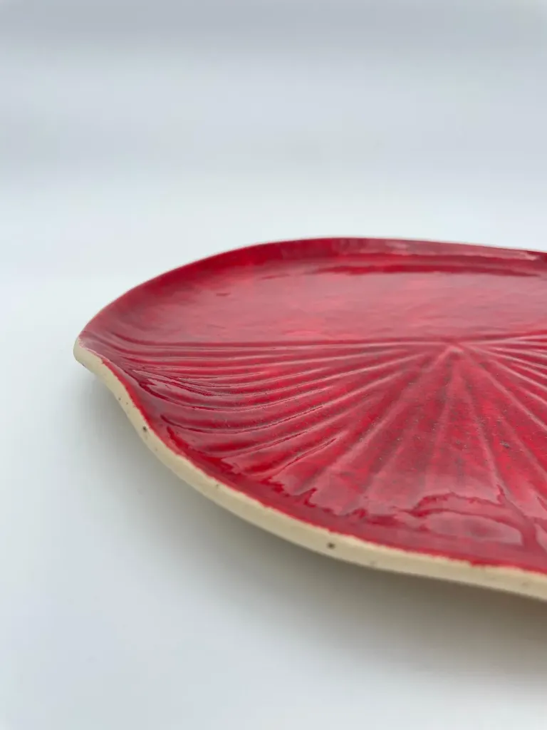 Ruby Rays – Stoneware Servis Tabağı